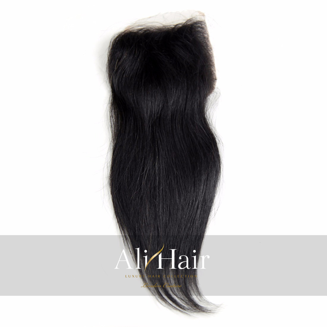 AliHair Brazilian 4x4 Straight Closure Human Gold Virgin Hair