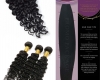 AliHair Brazilian Deep Wave Gold Virgin Hair Closure Promo Package